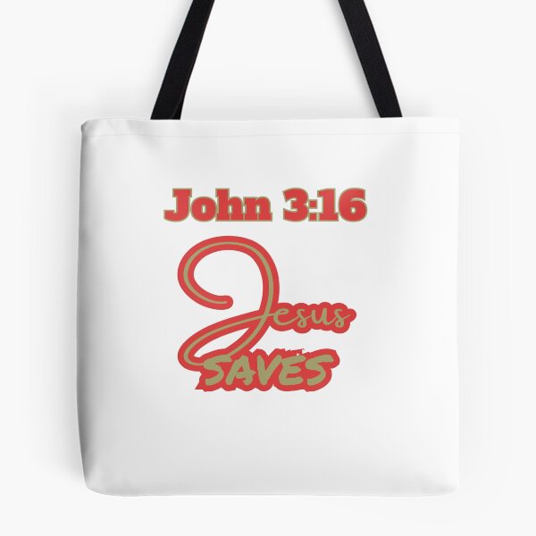 Item preview, John 3:16 Jesus saves  designed and sold by Faith-Embolden.