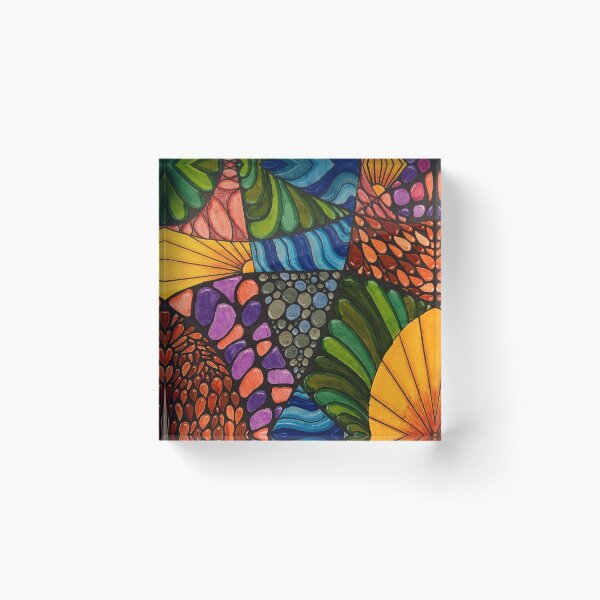 Item preview, ​Patchwork Horizon designed and sold by KTDoodleLab.