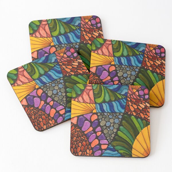 Item preview, ​Patchwork Horizon designed and sold by KTDoodleLab.