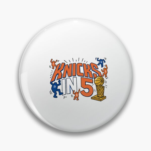 Item preview, Knicks In 5 designed and sold by DorkStarMedia.