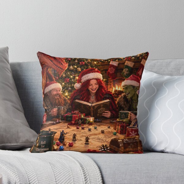 Item preview, Dungeons and Dragons Christmas Game with Dragon designed and sold by Creepy Princess Creations.