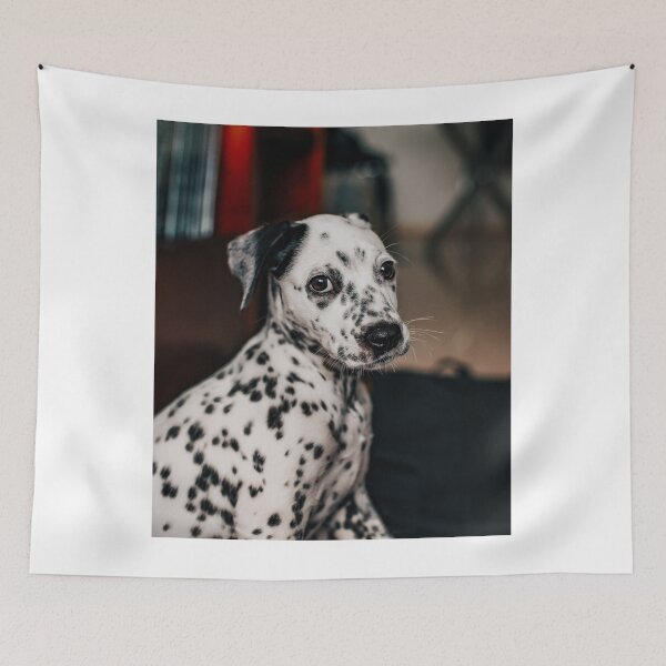 Item preview, Portrait of an Expressive Dalmatian Puppy designed and sold by VanGaldo.