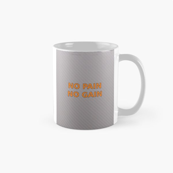 Item preview, No Pain No Gain Gym Quote Design designed and sold by Nichely.