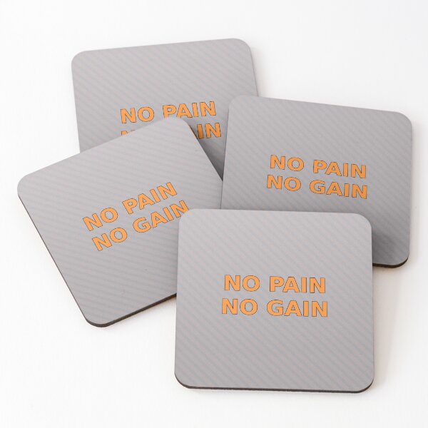Item preview, No Pain No Gain Gym Quote Design designed and sold by Nichely.
