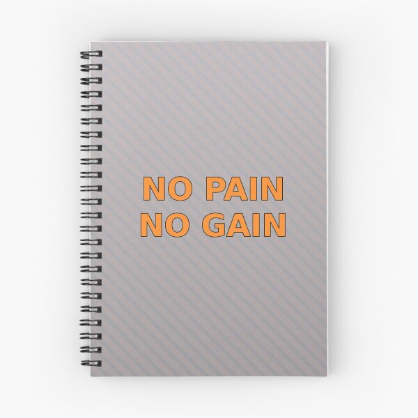 Item preview, No Pain No Gain Gym Quote Design designed and sold by Nichely.
