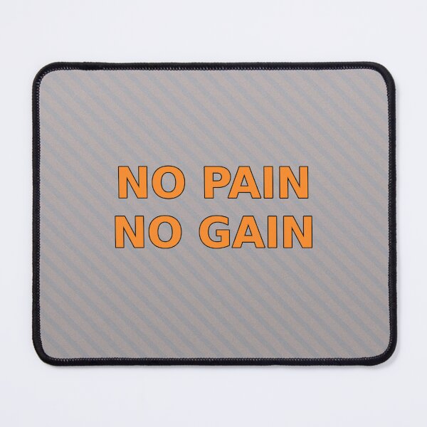 Item preview, No Pain No Gain Gym Quote Design designed and sold by Nichely.