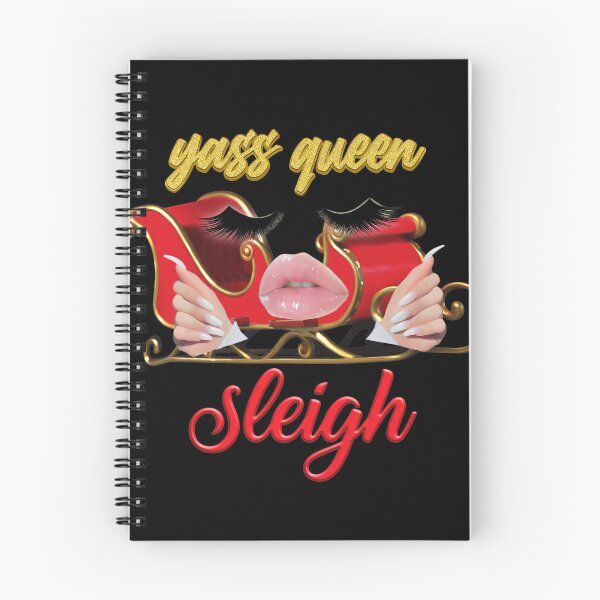 Item preview, Yass Queen Sleigh Holiday Fun designed and sold by EttieToy.