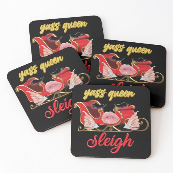 Item preview, Yass Queen Sleigh Holiday Fun designed and sold by EttieToy.