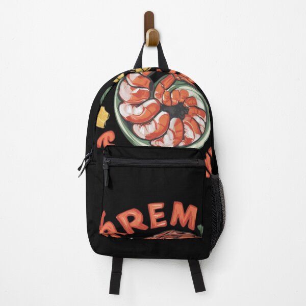 Item preview, Gourmet Shrimp Seafood Lemon Platter Art designed and sold by RaylenLinden.