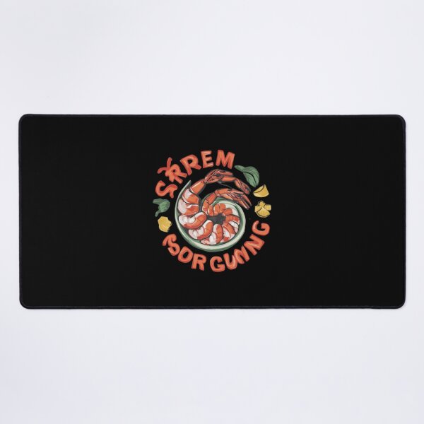 Item preview, Gourmet Shrimp Seafood Lemon Platter Art designed and sold by RaylenLinden.
