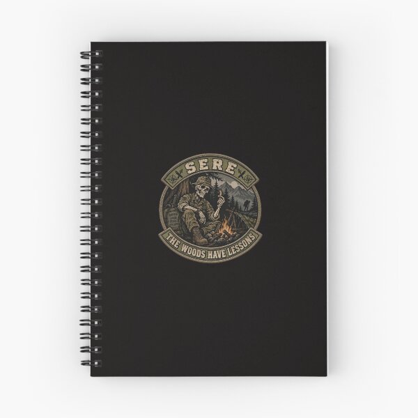 Item preview, SERE: The Woods Have Lessons designed and sold by Uncle Bassy's Military Gear.