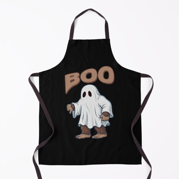 Item preview, Funny Halloween Bigfoot Ghost Boo. Vintage. designed and sold by EunsooLee.