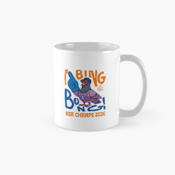 Item preview, Knickerbockers In 5 Street Light Bing Bong Pigeon- Ny Knicks Championship Art designed and sold by DorkStarMedia.