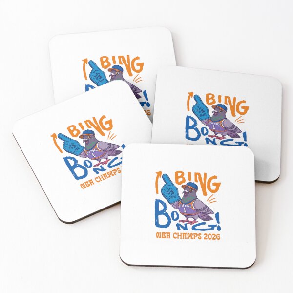 Item preview, Knickerbockers In 5 Street Light Bing Bong Pigeon- Ny Knicks Championship Art designed and sold by DorkStarMedia.
