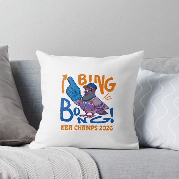 Item preview, Knickerbockers In 5 Street Light Bing Bong Pigeon- Ny Knicks Championship Art designed and sold by DorkStarMedia.