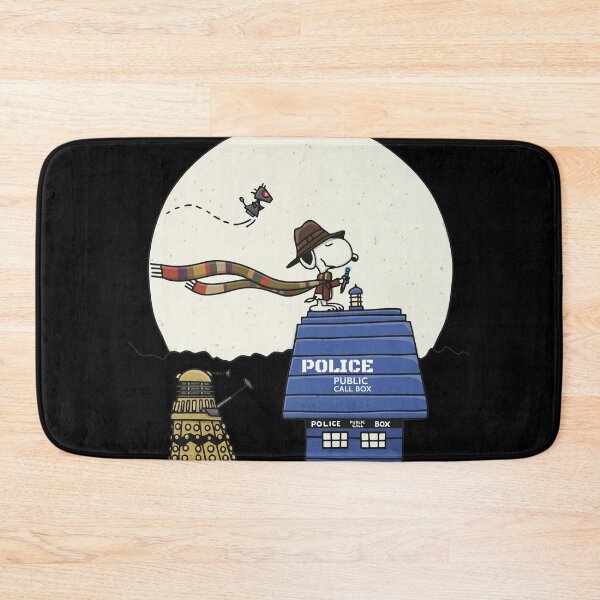 Item preview, Snoopy Detective Dalek Police Box Moon designed and sold by EttieToy.