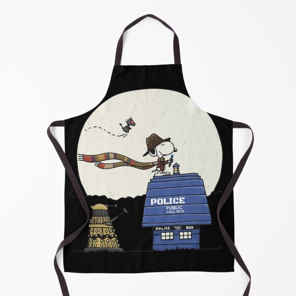 Item preview, Snoopy Detective Dalek Police Box Moon designed and sold by EttieToy.
