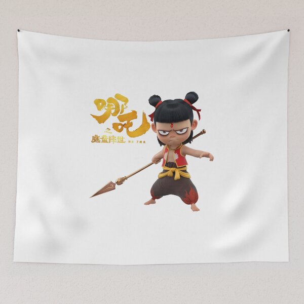 Item preview, Nezha minimalist designed and sold by AestheticPrintStudio.