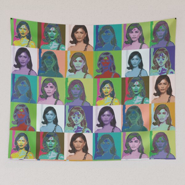 Item preview, Pop Art Zendaya 1 designed and sold by Cathedral of Curiosity.