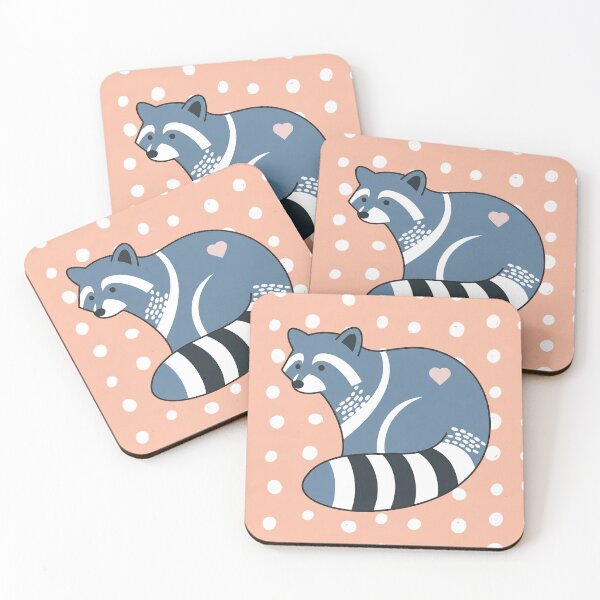 Item preview, Nursery Woodland Raccoon  designed and sold by Nicoart2077.