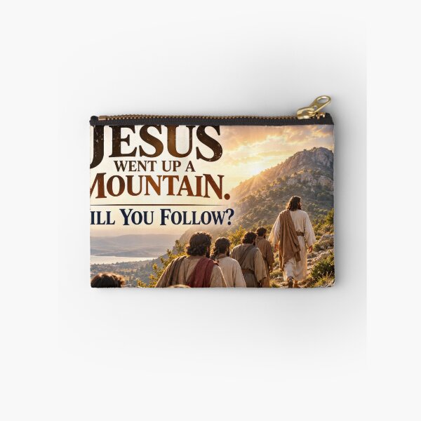 Item preview, Jesus Went Up the Mountain. Will You Follow? designed and sold by TheBibleStop.