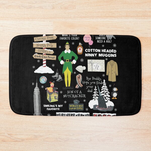 Item preview, Elf Movie Buddy The Elf Christmas Holiday Collage designed and sold by EttieToy.