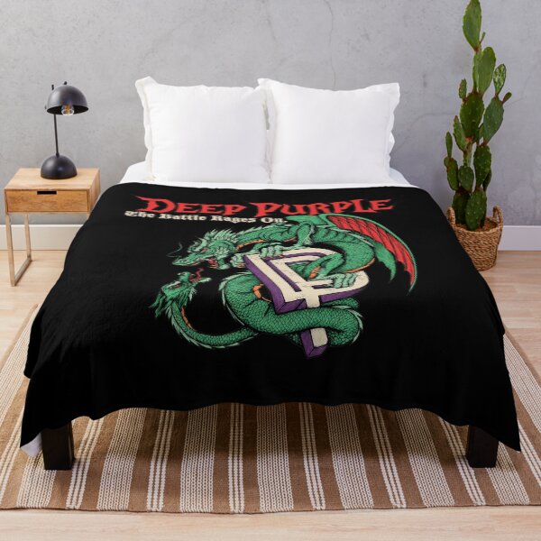 Item preview, Deep Purple Dragon Logo The Battle Rages On Vintage designed and sold by EttieToy.