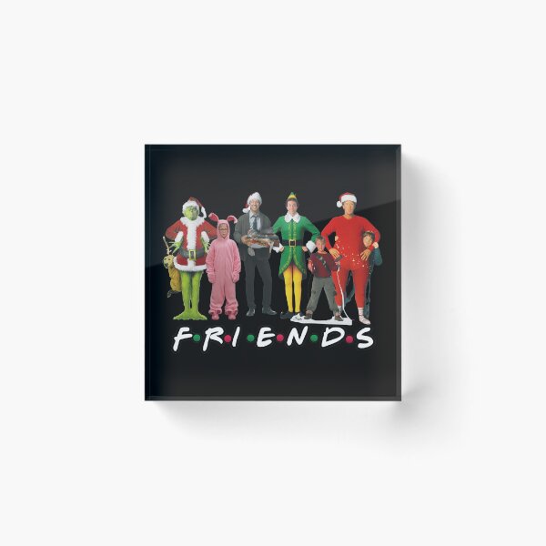 Item preview, Iconic Holiday Movie Characters Friends Logo designed and sold by EttieToy.