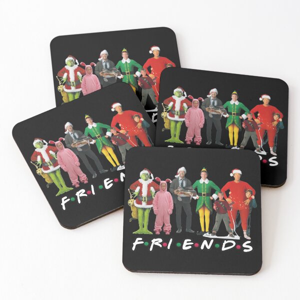 Item preview, Iconic Holiday Movie Characters Friends Logo designed and sold by EttieToy.