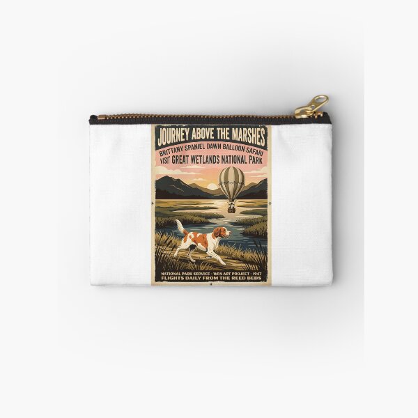 Item preview, Brittany Spaniel Balloon Safari designed and sold by PictoVibe.