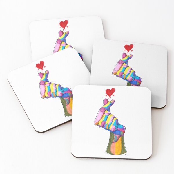 Item preview, Colorful Hand Heart designed and sold by studiocean.