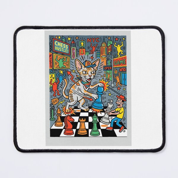 Item preview, Devon Rex Giant Chess Player designed and sold by PictoVibe.