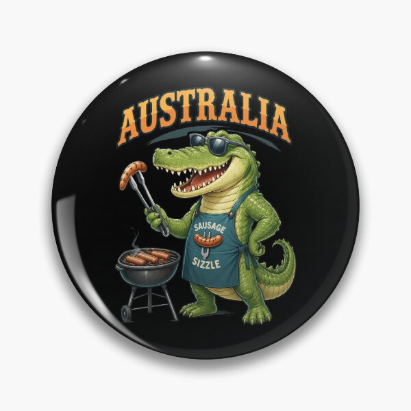 Item preview, Australia BBQ Alligator Grilling Sausages Togat designed and sold by EttieToy.