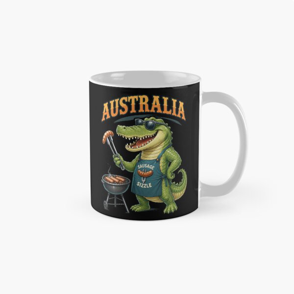 Item preview, Australia BBQ Alligator Grilling Sausages Togat designed and sold by EttieToy.