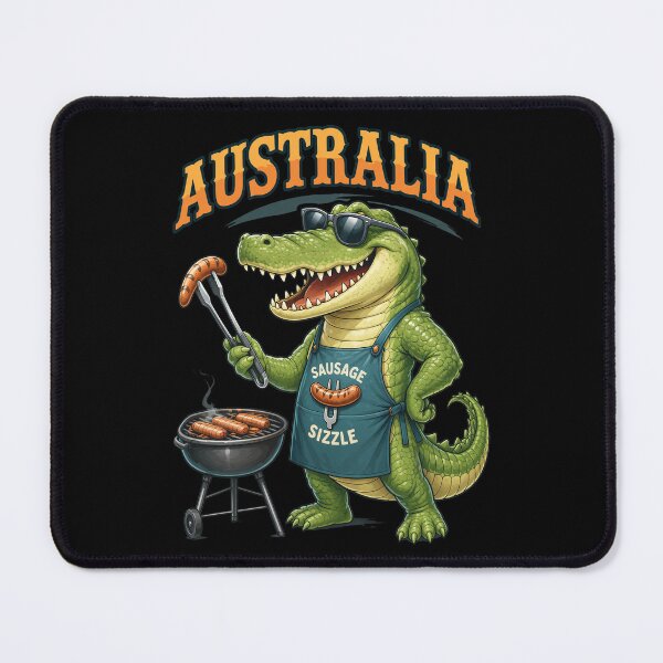 Item preview, Australia BBQ Alligator Grilling Sausages Togat designed and sold by EttieToy.