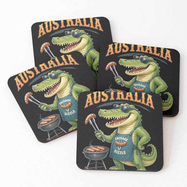 Item preview, Australia BBQ Alligator Grilling Sausages Togat designed and sold by EttieToy.