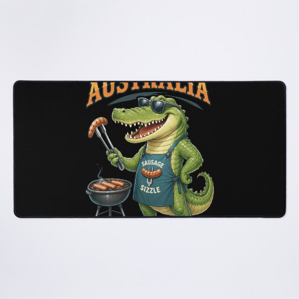 Item preview, Australia BBQ Alligator Grilling Sausages Togat designed and sold by EttieToy.