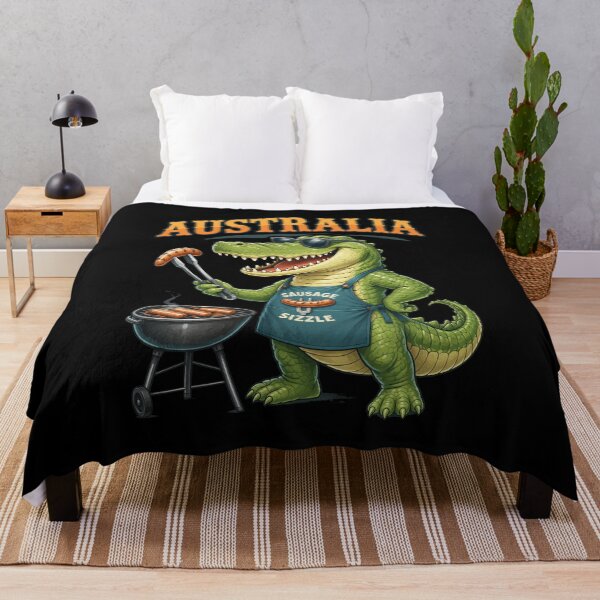 Item preview, Australia BBQ Alligator Grilling Sausages Togat designed and sold by EttieToy.