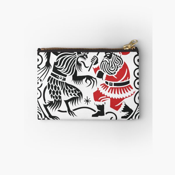 Item preview, Krampus vs Santa Holiday Beatings Festive Art designed and sold by EttieToy.