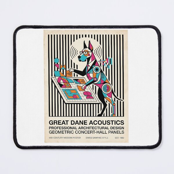 Item preview, Great Dane Acoustic Architect designed and sold by PictoVibe.
