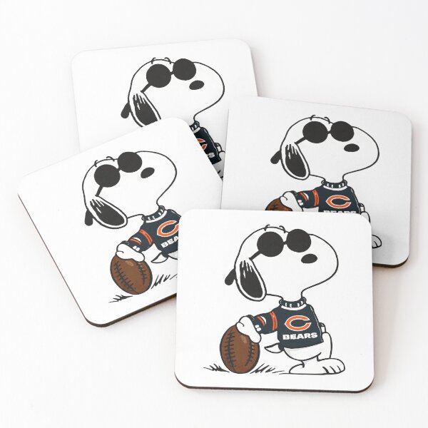 Item preview, Snoopy Cool Chicago Bears NFL Football Fan designed and sold by LittleMamastore.