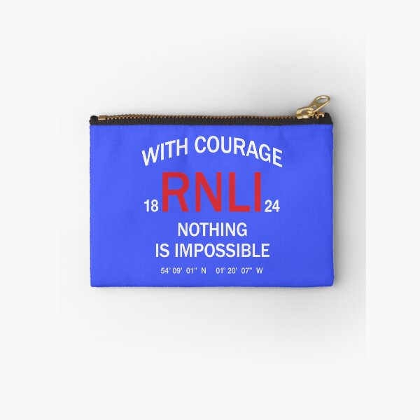 Item preview, With Courage Nothing Is Impossible RNLI designed and sold by SamWoodrt.