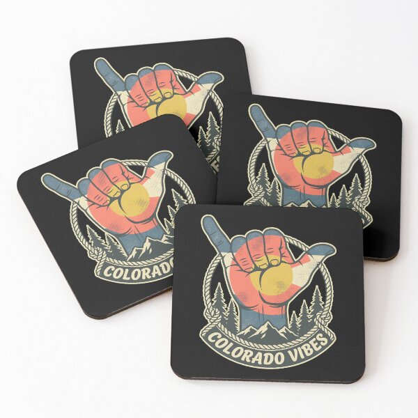 Item preview, Colorado Flag Hand Shaka Hang Loose Sign designed and sold by Tateandervort.