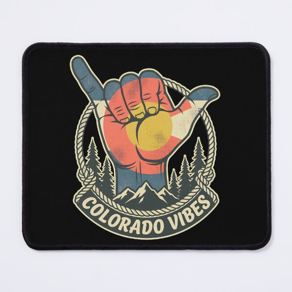 Item preview, Colorado Flag Hand Shaka Hang Loose Sign designed and sold by Tateandervort.