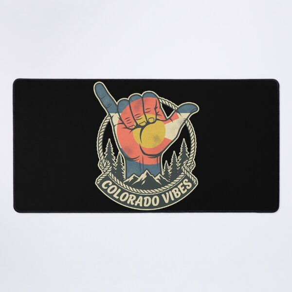 Item preview, Colorado Flag Hand Shaka Hang Loose Sign designed and sold by Tateandervort.