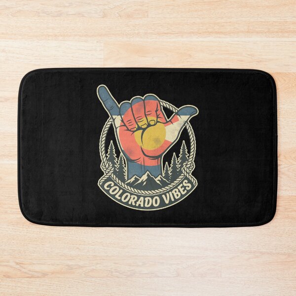 Item preview, Colorado Flag Hand Shaka Hang Loose Sign designed and sold by Tateandervort.