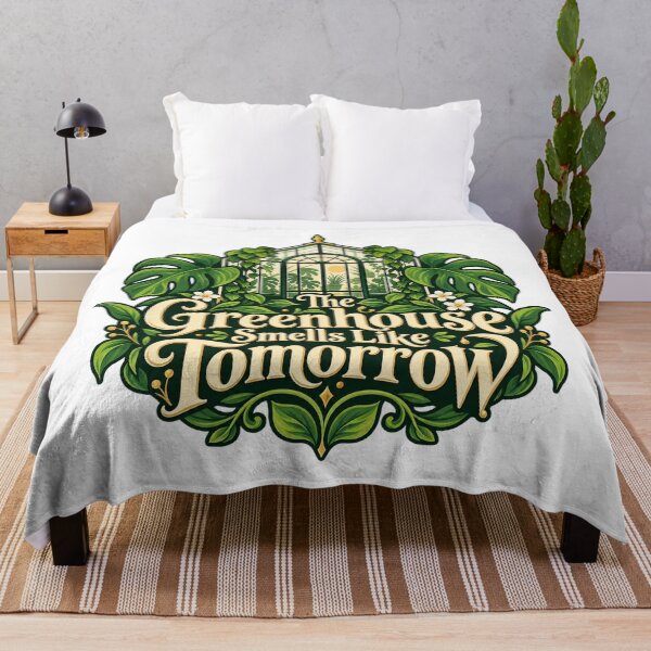 Item preview, Greenhouse Smells Like Tomorrow Botanical Art designed and sold by Bikivuno.