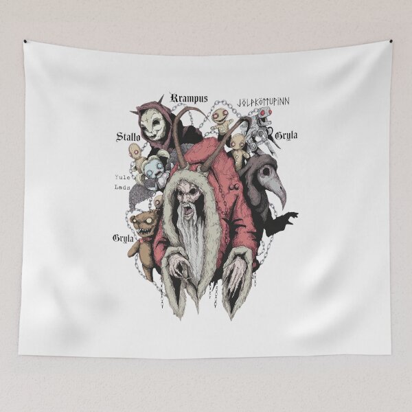 Item preview, Dark Folklore Krampus Art designed and sold by EttieToy.
