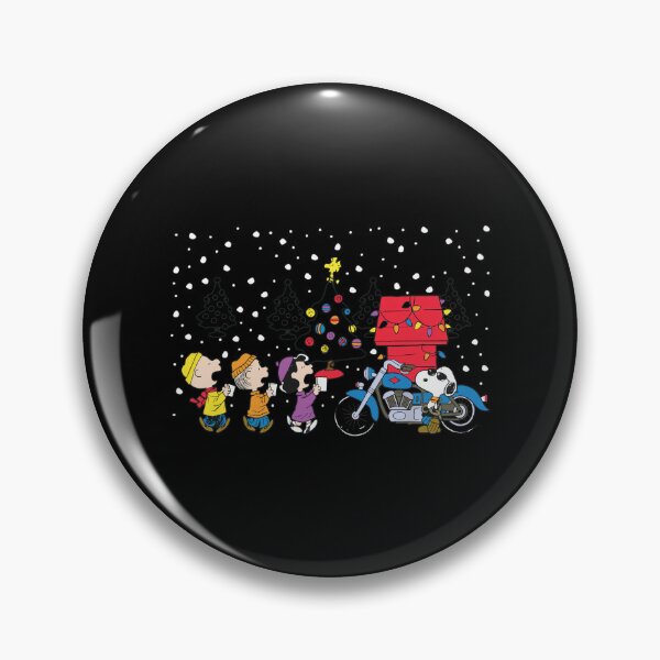 Item preview, Peanuts Holiday Motorcycle Snow Scene designed and sold by EttieToy.