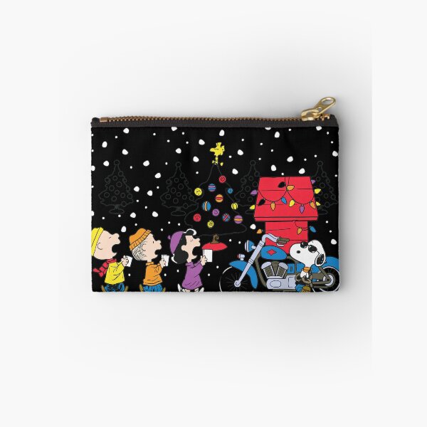 Item preview, Peanuts Holiday Motorcycle Snow Scene designed and sold by EttieToy.